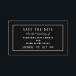 Modern and Sleek, Any Colour, Save the Date Enclosure Card<br><div class="desc">Modern and Sleek,  Any Colour,  Save the Date Cards by The Business Card Store. Great for all kinds of parties and events. Weddings,  Engagements,  Birthdays,  Anniversaries e.t.c. All colours and fonts on this product can be edited.</div>
