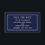 Modern and Sleek, Any Colour, Save the Date Enclosure Card<br><div class="desc">Modern and Sleek,  Any Colour,  Save the Date Cards by The Business Card Store. Great for all kinds of parties and events. Weddings,  Engagements,  Birthdays,  Anniversaries e.t.c. All colours and fonts on this product can be edited.</div>