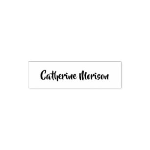 Modern and Stylish Signature Self-inking Stamp