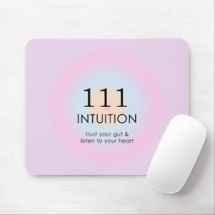 Modern Angel Numbers Numerology 111 Intuition  Mouse Pad