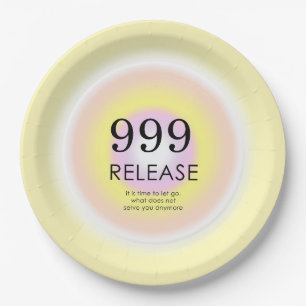 Modern Angel Numbers Numerology Meaning 999 Paper Plate