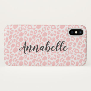 Modern animal leopard print personalised Case-Mate iPhone case