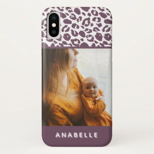 Modern animal leopard print photograph Case-Mate iPhone case