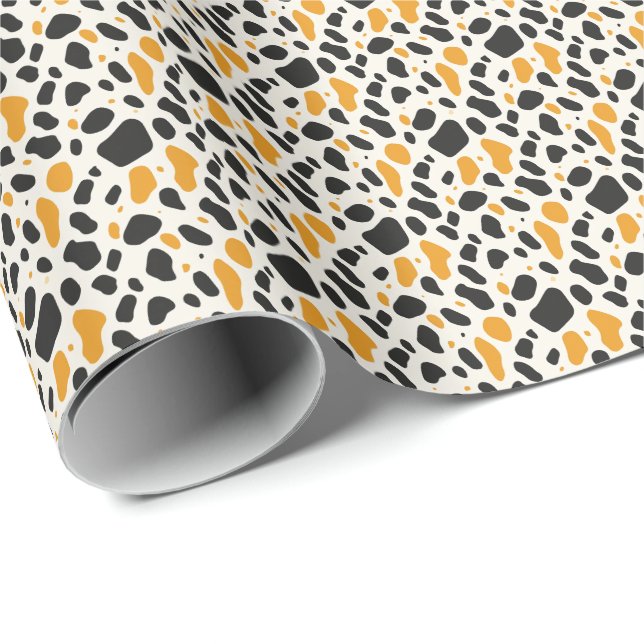 Modern Animal Print Wrapping Paper (Roll Corner)