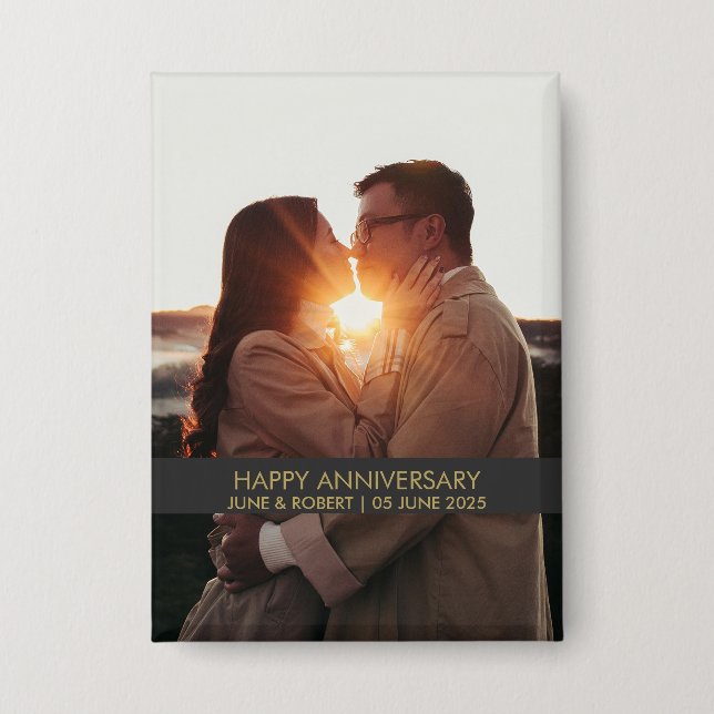Modern anniversary photo love  (Front)