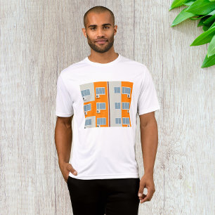 Modern Apartment Building with Air Conditioners T-Shirt
