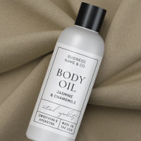 Modern Apothecary 4 OZ 120ml Cosmetic Bottle Label