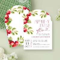 Modern Appley Ever After Apple Bridal Shower