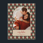 Modern Arch Christmas Card<br><div class="desc">Create a lasting impression this season with a unique holiday card. This simple,  Christmas tree card template features a clean,  modern design. Customise it with your information and make it uniquely yours!</div>