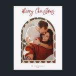 Modern Arch Christmas Card<br><div class="desc">Create a lasting impression this season with a unique holiday card. This simple,  Christmas tree card template features a clean,  modern design. Customise it with your information and make it uniquely yours!</div>