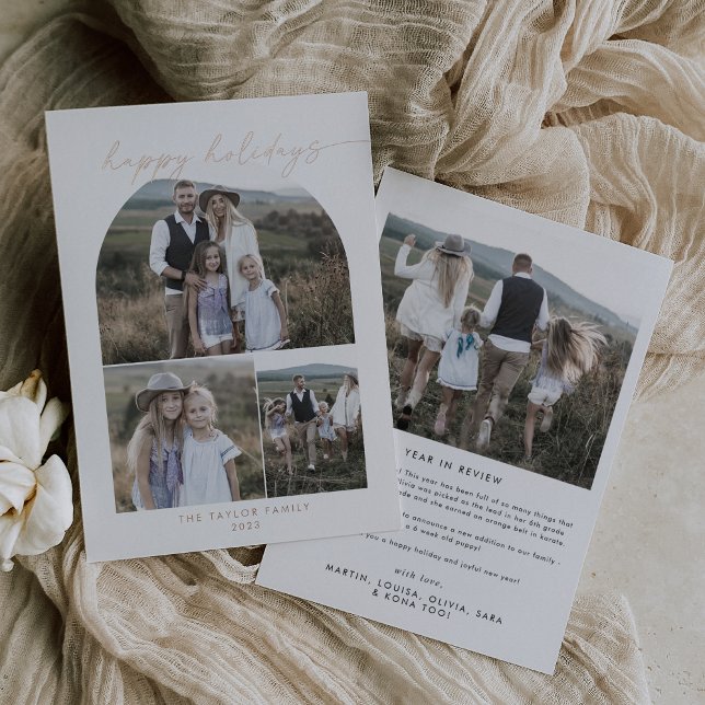 Modern Arch | Foil Photo Collage Family (Creator Uploaded)