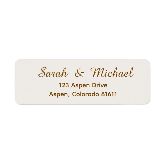 Modern Arch & Gold Glitter Back Wedding Suite (Front)