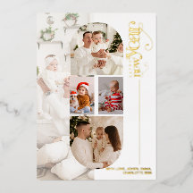 Modern Arch happy New Year Script Photo