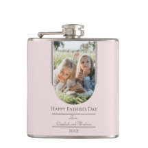 Modern Arch Photo Father's Day | Pink