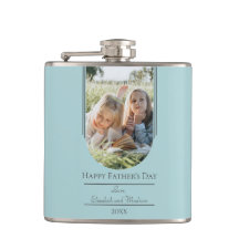 Modern Arch Photo Father's Day | Teal