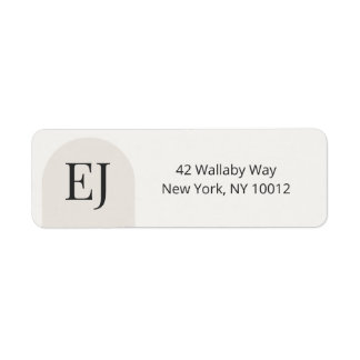 Modern Arch Return Address Labels