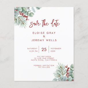 Modern Arch Save the Date 