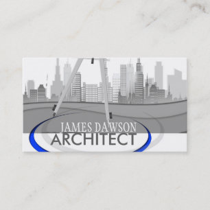 Modern Architecture Architect Business Cards