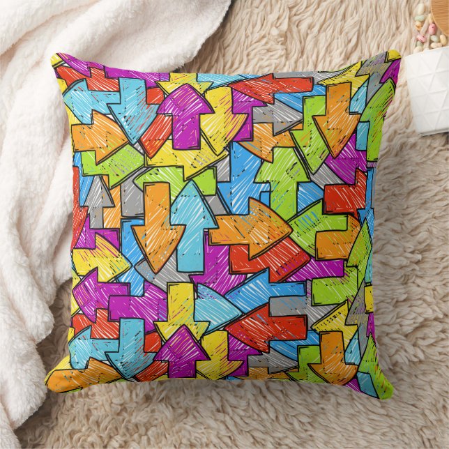 Modern Arrows Cushion (Blanket)