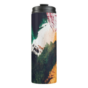 Modern art, abstract painting. Fine art abstract p Thermal Tumbler