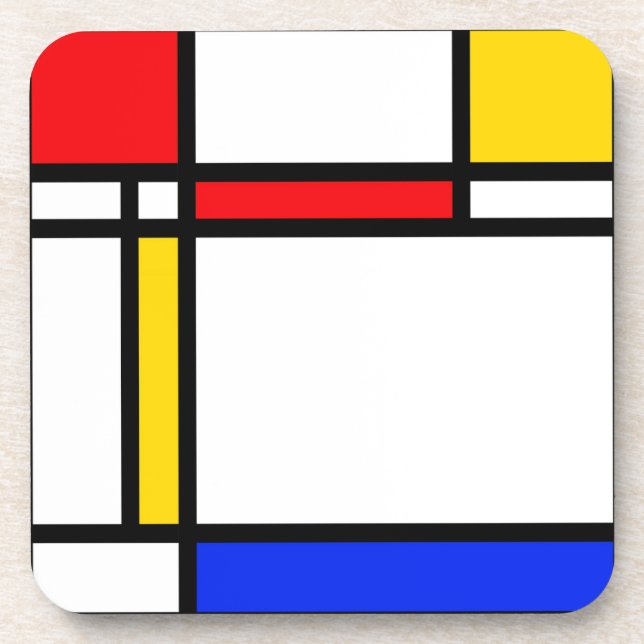 Modern Art Coaster (Front)