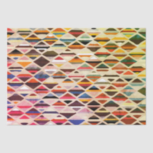 Modern Art Deco Multi-colour Tissue Paper
