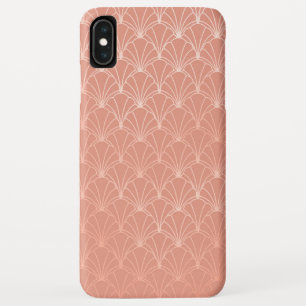 Modern Art Deco Rose Gold Foil Pattern Case-Mate iPhone Case