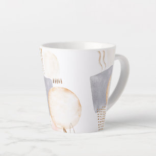Modern Art Latte Mug