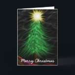Modern Art Merry Christma Holiday Card<br><div class="desc">This abstract modern Christmas design is perfect for people who love something a little different.</div>