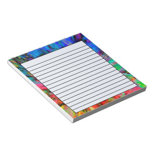 Modern art notepad