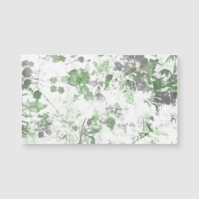 Modern art of flower pattern and wall texture mix (Front)