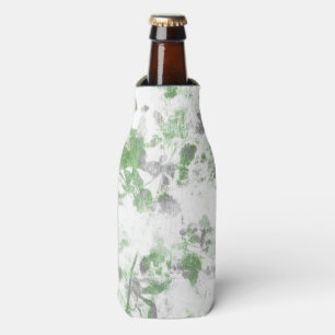 Modern art of flower pattern and wall texture mix bottle cooler