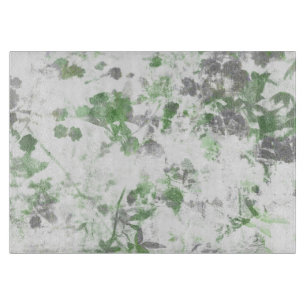 Modern art of flower pattern and wall texture mix cutting board