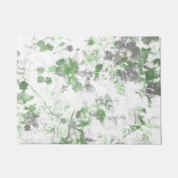Modern art of flower pattern and wall texture mix