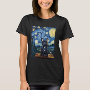 Modern Art Painting Van Gogh Starry Night French B T-Shirt