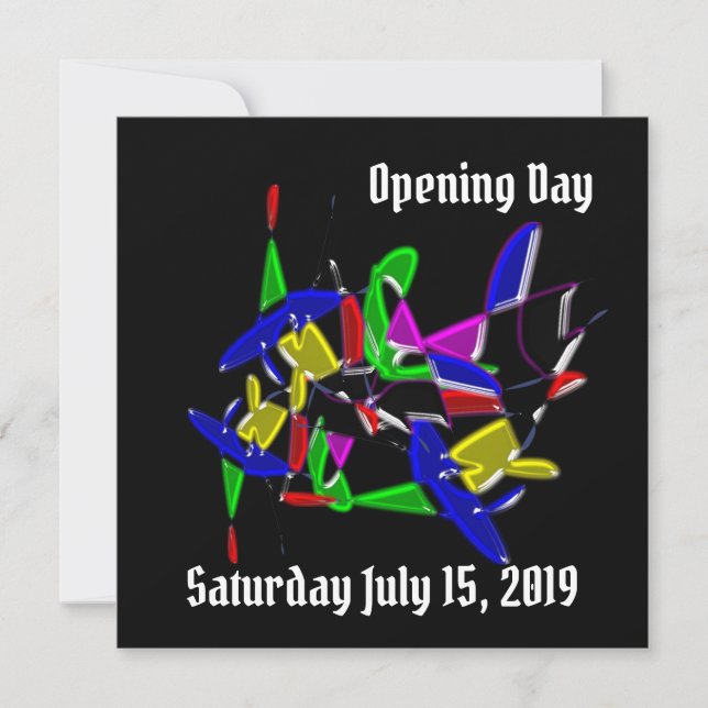 Modern art paintings ,Colour explosion (Front)