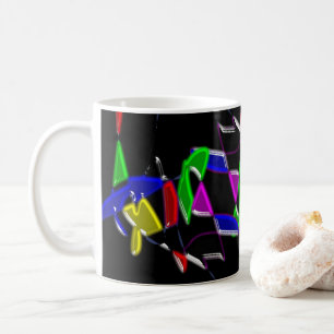 Modern art paintings ,Colour explosion Coffee Mug