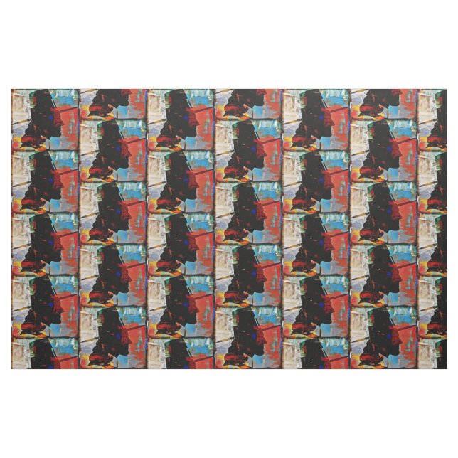 Modern Art Pilgrim Fabric (Fat Quarter)