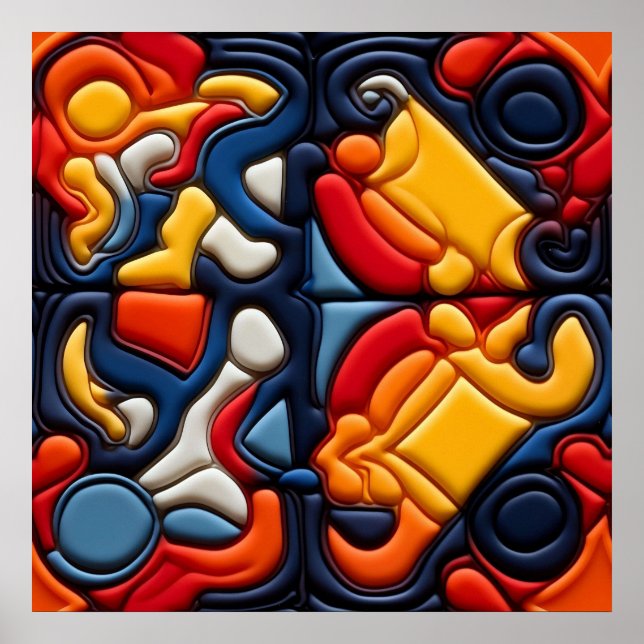 Modern Art Poster (Front)