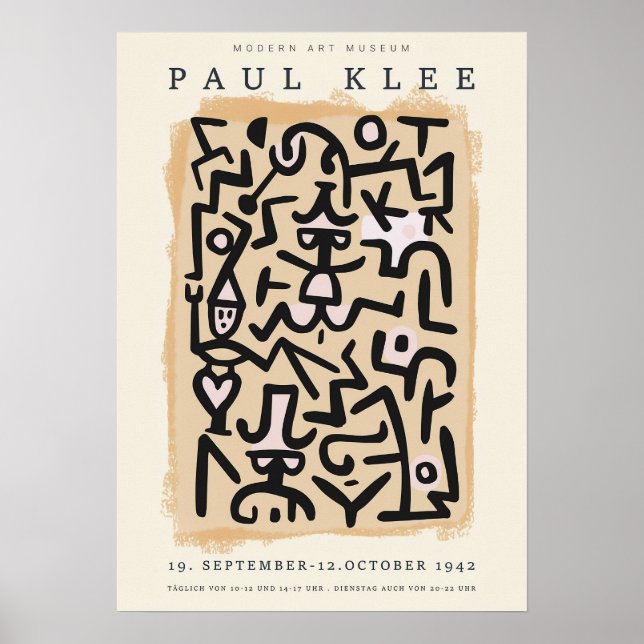 Modern Art Poster (Front)