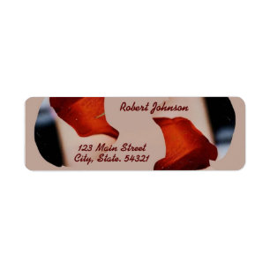 Modern Art Return Address Label