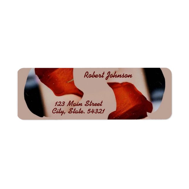 Modern Art Return Address Label (Front)