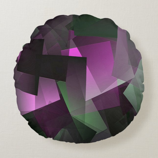 Modern Art..... Round Cushion (Front)