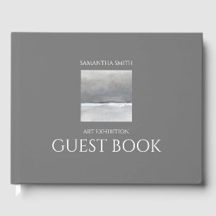 Modern Art Show Exhibition Guest Book