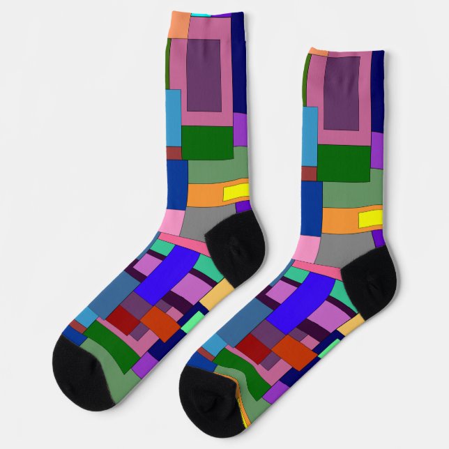 Modern Art Socks (Left)