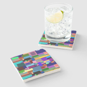 Modern Art Stone Coaster
