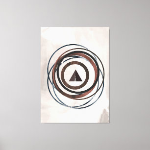 Modern Art Style Canvas Print