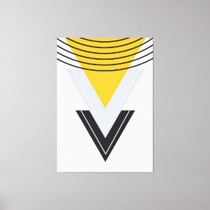 Modern Art Style Canvas Print