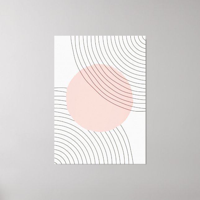 Modern Art Style  Canvas Print (Front)
