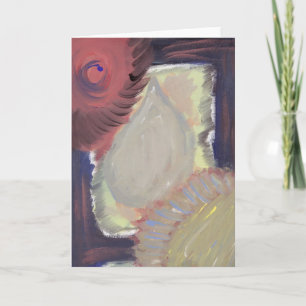 Modern Art Thank You Card